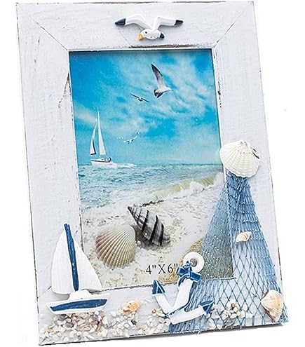 Amazon.com - Beachcombers 4X6 Shutter Photo Frame Picture